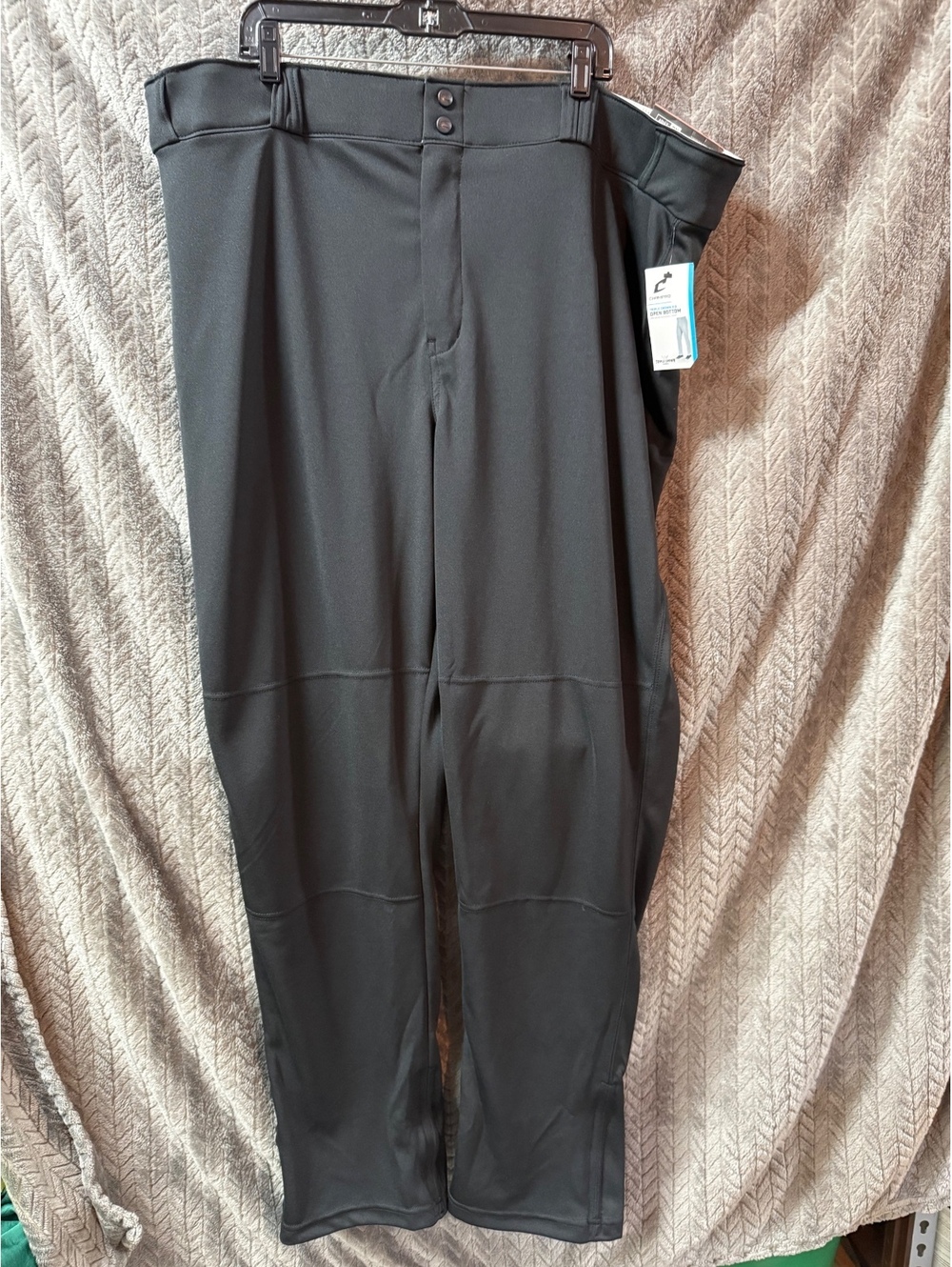 Champro Triple Crown 2.0 Open Bottom Premium Baseball Pants Adult 3X Black